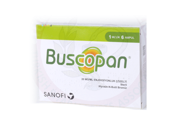 BUSCOPAN 20 MG 6 AMPUL